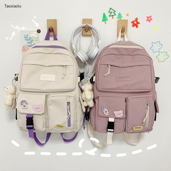 backpack girl large capacity women student school backpacks for teens woman kawaii bag female korean harajuku bookbag
backpack girl large capacity women student school backpacks for teens woman kawaii bag female korean harajuku bookbag