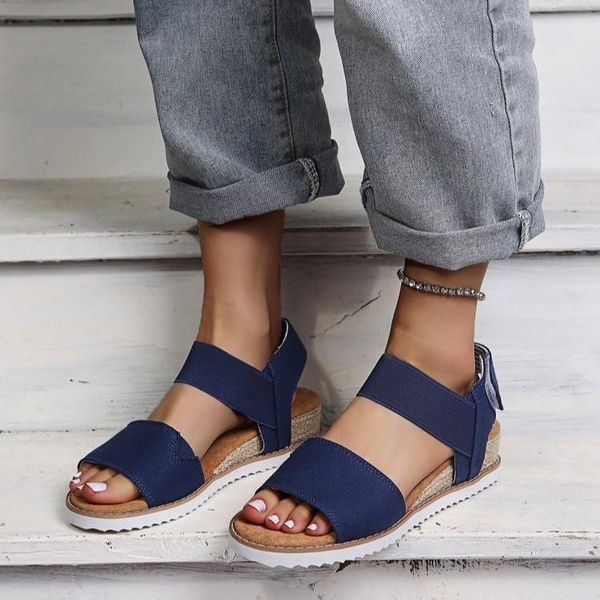 sandals women wedge platform shoes casual 2021 simplicity fashion soft bottom all-match, Black
sandals women wedge platform shoes casual 2021 simplicity fashion soft bottom all-match, Black