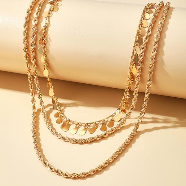 pendant necklaces punk leaf tassel chain choker necklace 2021 trendy multilayer gold alloy metal for women bohemain jewelry gift, Silver
pendant necklaces punk leaf tassel chain choker necklace 2021 trendy multilayer gold alloy metal for women bohemain jewelry gift, Silver