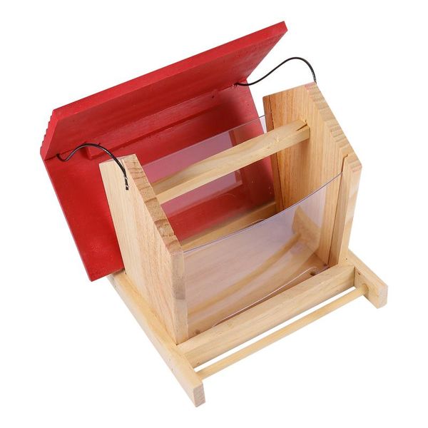 other bird supplies outdoor garden hanging wooden parrot feeder automatic wild with roof
other bird supplies outdoor garden hanging wooden parrot feeder automatic wild with roof
