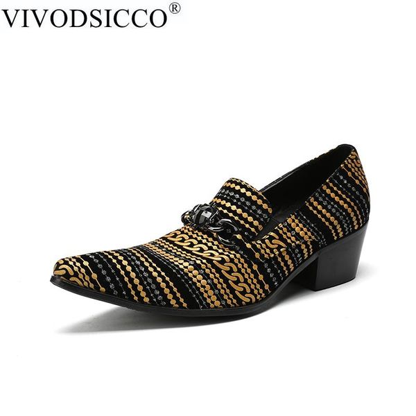 dress shoes vivodsicco luxury men's fashion wedding mans heighten gents high-heeled party formal pointed toe leather, Black
dress shoes vivodsicco luxury men's fashion wedding mans heighten gents high-heeled party formal pointed toe leather, Black
