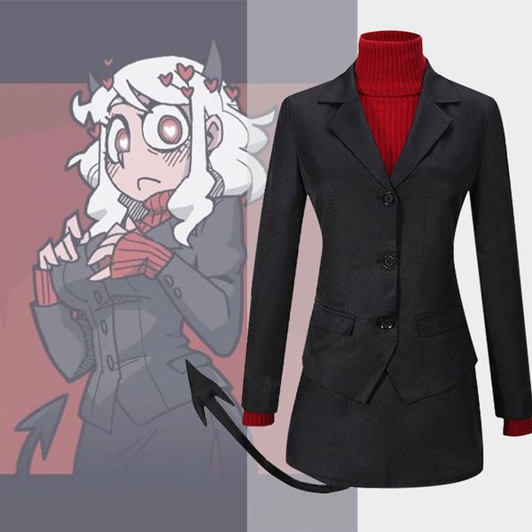 anime costumes game the lustful demon modeus cosplay costume outfits for women men jk uniform tail stockings halloween carnival clothi, Black
anime costumes game the lustful demon modeus cosplay costume outfits for women men jk uniform tail stockings halloween carnival clothi, Black