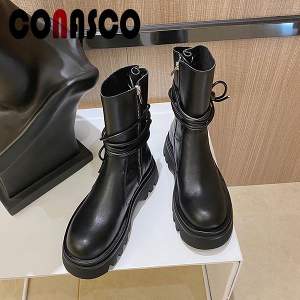 boots conasco 2021 brand design women short autumn winter warm cow leather hign quality shoes woman classic, Black
boots conasco 2021 brand design women short autumn winter warm cow leather hign quality shoes woman classic, Black