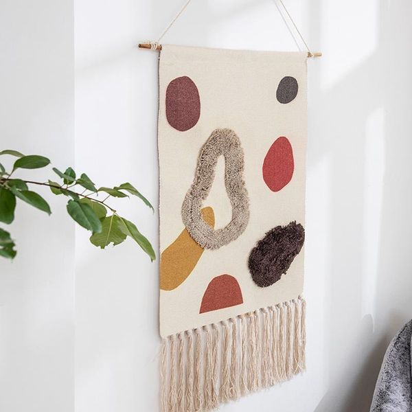 tapestries home decoration accessories wall hanging blanket decor hand-woven tassel tapestry bedroom fabric
tapestries home decoration accessories wall hanging blanket decor hand-woven tassel tapestry bedroom fabric