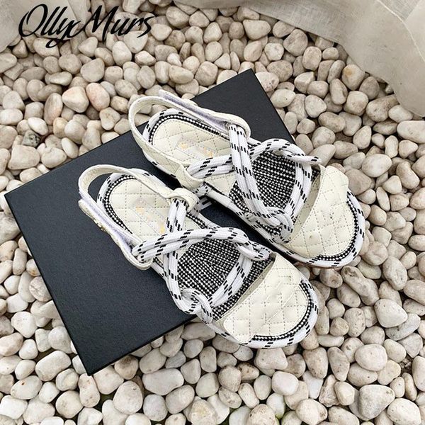 ollymurs flat real leather sandals female summer women open toe platform summer women sandals brand design slides luxury shoes, Black 
ollymurs flat real leather sandals female summer women open toe platform summer women sandals brand design slides luxury shoes, Black