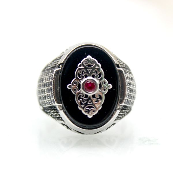 2021 real 100% new s925 sterling sier man stylish personality generous black gems, natural agate men's ring bnfa, Silver
2021 real 100% new s925 sterling sier man stylish personality generous black gems, natural agate men's ring bnfa, Silver