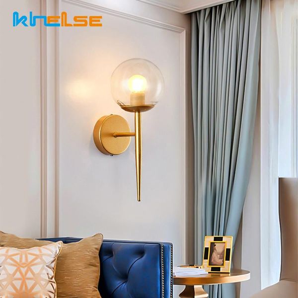 wall lamp nordic modern glass ball sconce 90-260v home decor light fixtures pathway bedroom bedside corridor luminaire e27
wall lamp nordic modern glass ball sconce 90-260v home decor light fixtures pathway bedroom bedside corridor luminaire e27