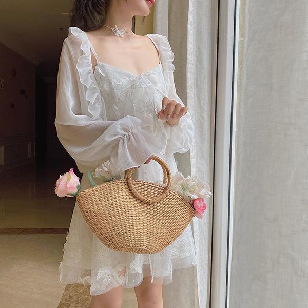 french fairy dress women elegant sleeveless chiffon mini dress casual floral print korean style kawaii summer dress women 2020, White;black
french fairy dress women elegant sleeveless chiffon mini dress casual floral print korean style kawaii summer dress women 2020, White;black