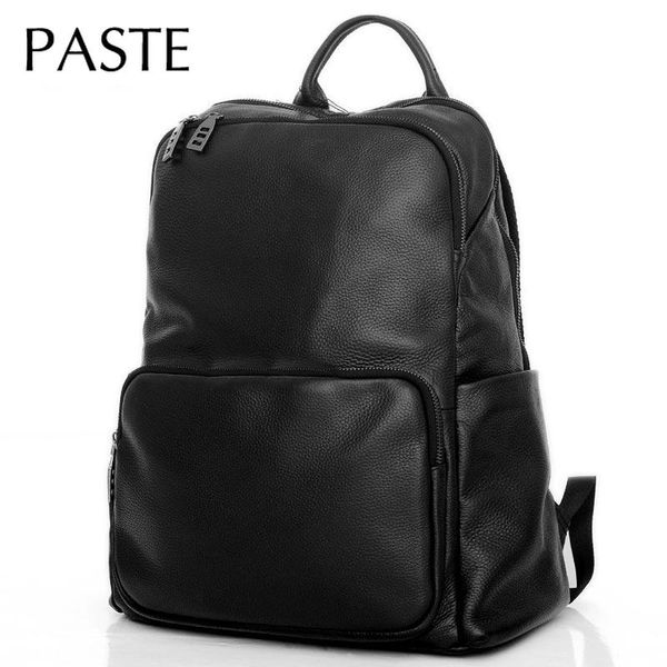 backpack 100% genuine leather male business large black cowhide men bagpack high grade school bookbag travel bag
backpack 100% genuine leather male business large black cowhide men bagpack high grade school bookbag travel bag