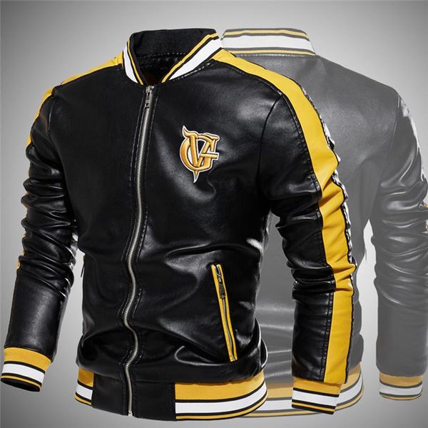men's fur & faux 2021 autumn winter men fashion coat leather jacket motorcycle male casual jackets black warm overcoat
men's fur & faux 2021 autumn winter men fashion coat leather jacket motorcycle male casual jackets black warm overcoat