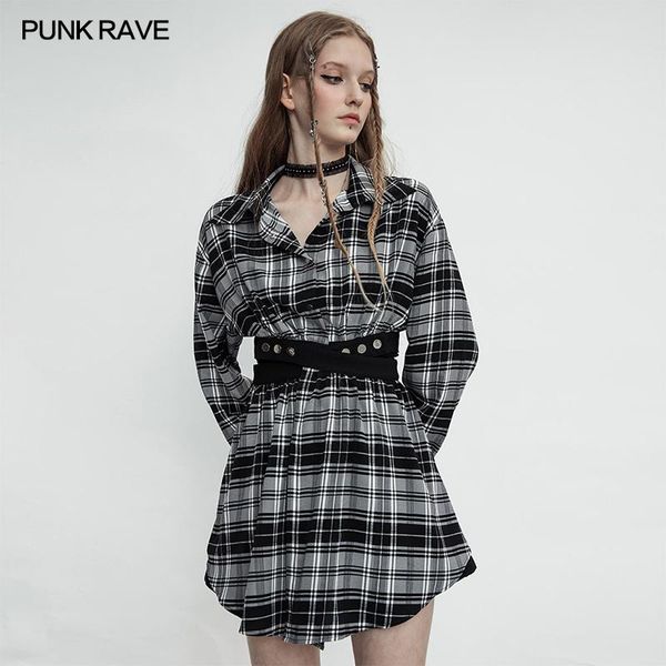 casual dresses punk rave women's daily two wearing gridded dress/coat personality removable hollow out chiffon long sleeve dress, Black;gray
casual dresses punk rave women's daily two wearing gridded dress/coat personality removable hollow out chiffon long sleeve dress, Black;gray