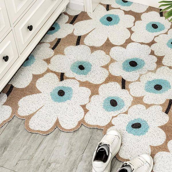 carpets colorful flower door mat carpet pvc kitchen bathroom living room bedroom hallway entrance custom non-slip mats
carpets colorful flower door mat carpet pvc kitchen bathroom living room bedroom hallway entrance custom non-slip mats