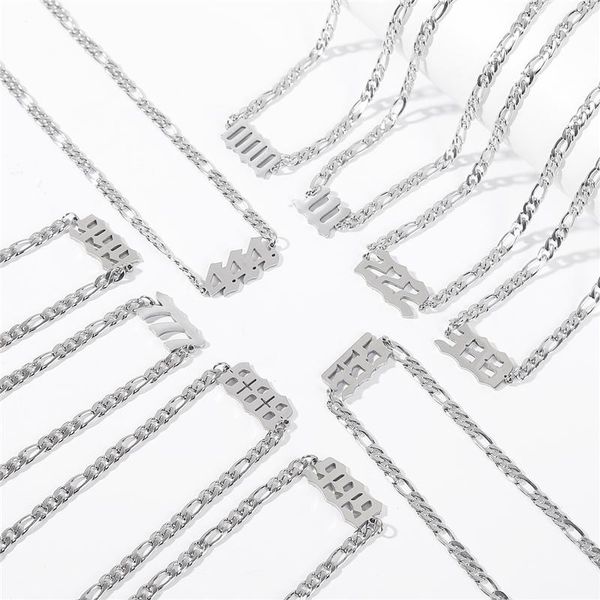 pendant necklaces stainless steel angel number necklace for women men 000 111 222 333 444 555 666 777 888 999 numerology jewelry, Silver
pendant necklaces stainless steel angel number necklace for women men 000 111 222 333 444 555 666 777 888 999 numerology jewelry, Silver