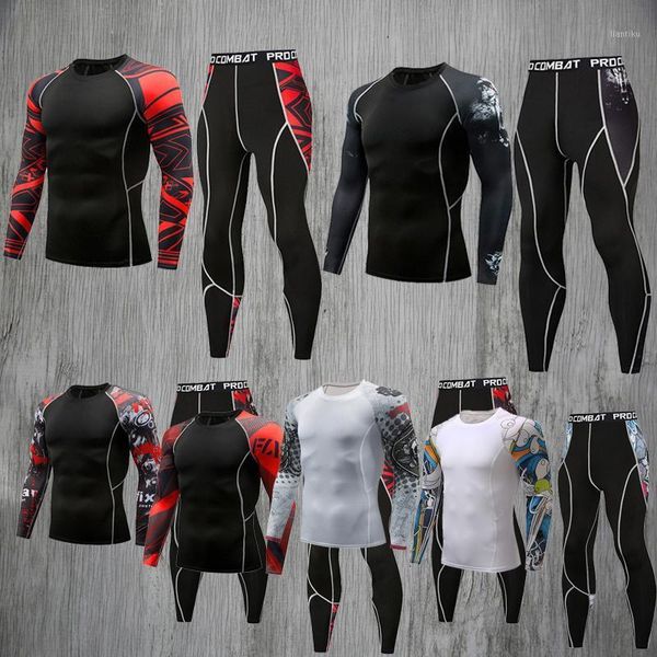 running sets gym men's fitness sportswear athletic physical training clothes sports suits workout jogging rashguard kit1, Black;blue
running sets gym men's fitness sportswear athletic physical training clothes sports suits workout jogging rashguard kit1, Black;blue
