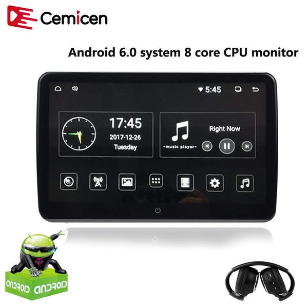 cemicen 10.6 inch android 6.0 car headrest monitor 1920*1080 hd 1080p video ips touch screen 3g wifi usb/sd/hdmi/ir/fm/bluetooth
cemicen 10.6 inch android 6.0 car headrest monitor 1920*1080 hd 1080p video ips touch screen 3g wifi usb/sd/hdmi/ir/fm/bluetooth