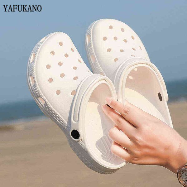 women sandals hole shoes men beach shoes light sandals home slippers outdoor summer wading sneaker leisure shoes big size y220531, Black
women sandals hole shoes men beach shoes light sandals home slippers outdoor summer wading sneaker leisure shoes big size y220531, Black