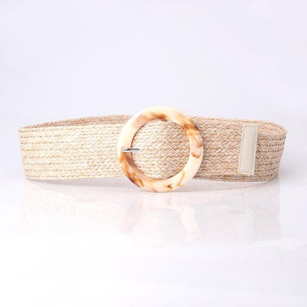 belts summer vintage braided waistband boho fake straw waist belt wide resin round buckle causal women for dress jeans 106cm, Black;brown
belts summer vintage braided waistband boho fake straw waist belt wide resin round buckle causal women for dress jeans 106cm, Black;brown