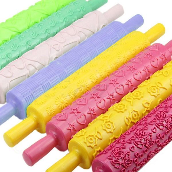 rolling pins & pastry boards multi-function home diy cake baking tool plastic embossed printing fondant pin different patterns mold decor
rolling pins & pastry boards multi-function home diy cake baking tool plastic embossed printing fondant pin different patterns mold decor