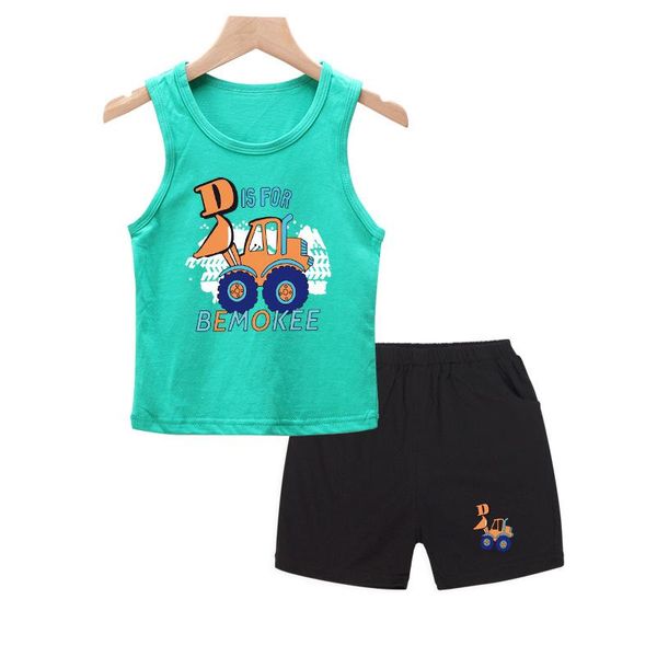 clothing sets zwf1122 boys summer cartoon pattern vest + shorts clothes 2pcs children kids, White
clothing sets zwf1122 boys summer cartoon pattern vest + shorts clothes 2pcs children kids, White