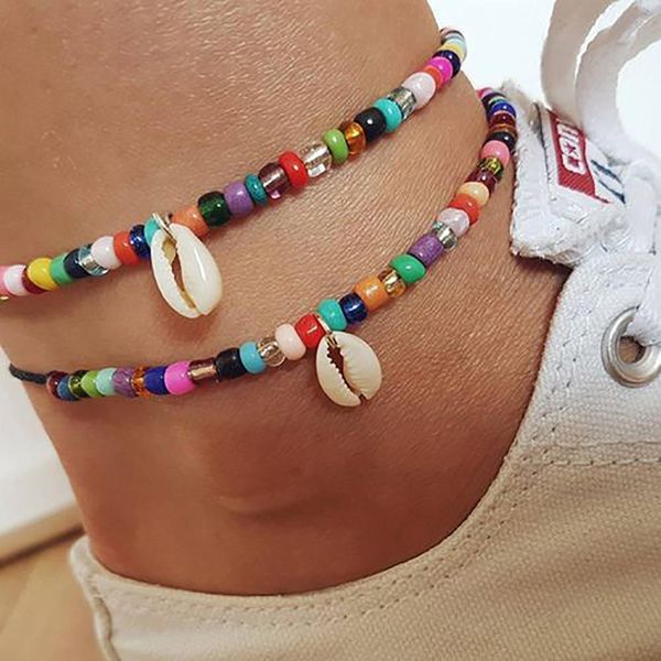 foot arrival women colorful multi-color beaded chain mixed beads shell charm handmade anklet beach jewelry, Red;blue
foot arrival women colorful multi-color beaded chain mixed beads shell charm handmade anklet beach jewelry, Red;blue