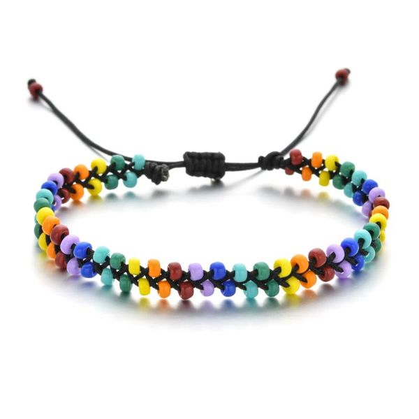 tennis zmzy rainbow color miyuki beads bracelet for women summer simple jewelry multicolor pulseras friendship handmade bracelets, Golden;silver
tennis zmzy rainbow color miyuki beads bracelet for women summer simple jewelry multicolor pulseras friendship handmade bracelets, Golden;silver