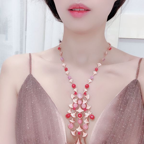 temperament luxurious ball lady necklace party gathering ruby red noble necklace circular superior quality tassels choi po, Silver
temperament luxurious ball lady necklace party gathering ruby red noble necklace circular superior quality tassels choi po, Silver