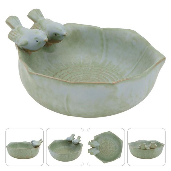 other bird supplies 1pc unique feeder creative ceramic nest decoration for home (green)
other bird supplies 1pc unique feeder creative ceramic nest decoration for home (green)