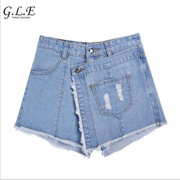 women's shorts geleier 2021 women denim female casual stitching woman fashion high waist short jeans plus size skirts, White;black
women's shorts geleier 2021 women denim female casual stitching woman fashion high waist short jeans plus size skirts, White;black