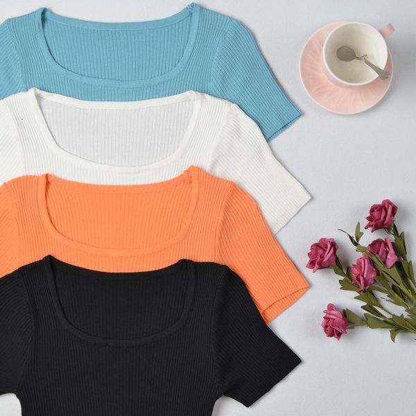 women's short sleeve shirt, summer fashion mesh solid color korean sale of basic wild retro-square neck ins lbcv, White
women's short sleeve shirt, summer fashion mesh solid color korean sale of basic wild retro-square neck ins lbcv, White