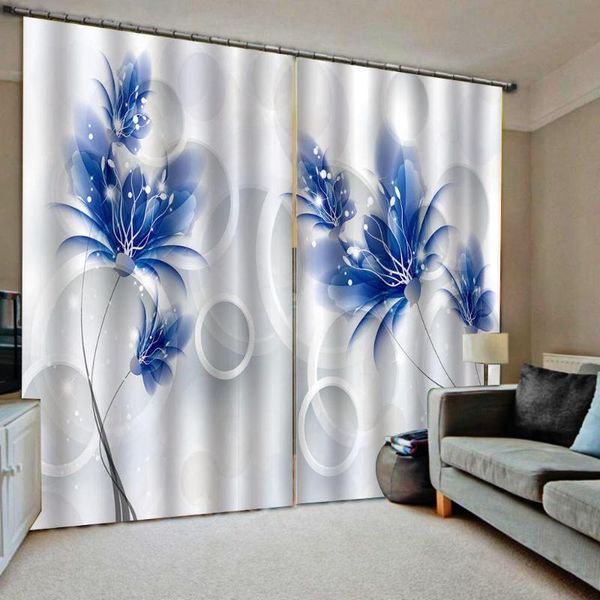 curtain & drapes 3d stereoscopic blue flower luxury blackout window living room cortinas
curtain & drapes 3d stereoscopic blue flower luxury blackout window living room cortinas