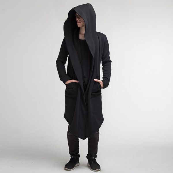 men's trench coats winter coat men hooded jacket long sleeve cardigan gothic hoodie sweatshirt punk hoody female outwear, Tan;black
men's trench coats winter coat men hooded jacket long sleeve cardigan gothic hoodie sweatshirt punk hoody female outwear, Tan;black