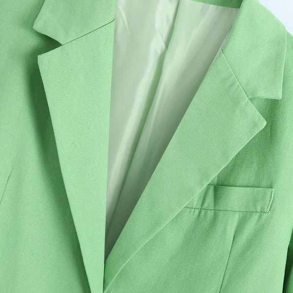 women's two piece pants 2021 women two-piece set apple green vintage office lady single button blazer female loose high waist suits, White
women's two piece pants 2021 women two-piece set apple green vintage office lady single button blazer female loose high waist suits, White