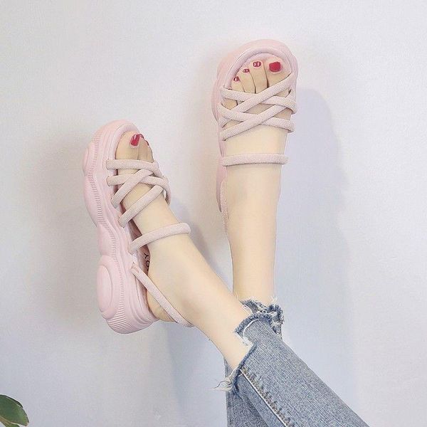 sandals fairy style fashion women female 2021 summer thick bottom beach platform heel casual wedge shoes chunky ladies, Black
sandals fairy style fashion women female 2021 summer thick bottom beach platform heel casual wedge shoes chunky ladies, Black