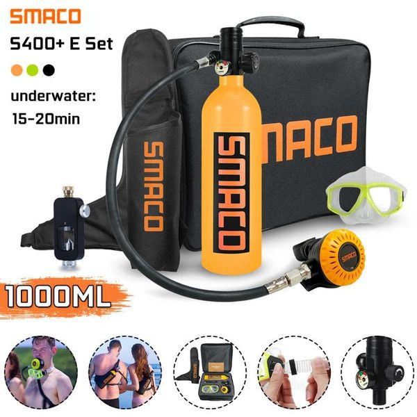 refillable scuba diving cylinder 1l oxygen tank set respirator air tank diving mask for snorkeling kit
refillable scuba diving cylinder 1l oxygen tank set respirator air tank diving mask for snorkeling kit