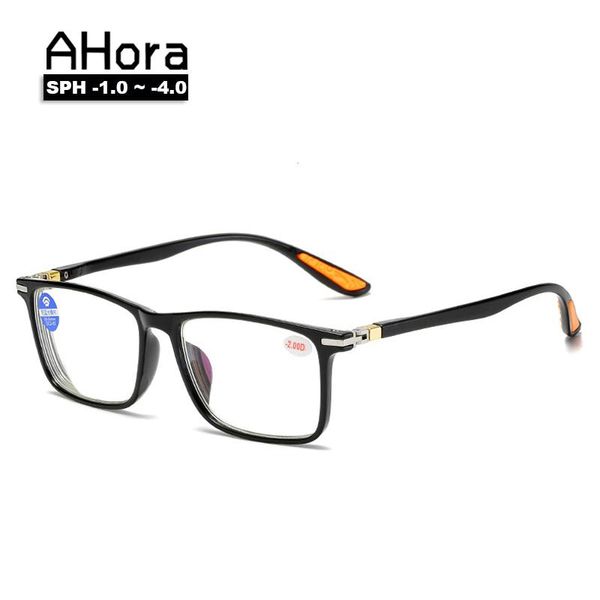 fashion sunglasses frames ahora blue light blocking square myopia glasses finished for men women pc ultralight frame optical eyeglasses -1.0, Black
fashion sunglasses frames ahora blue light blocking square myopia glasses finished for men women pc ultralight frame optical eyeglasses -1.0, Black