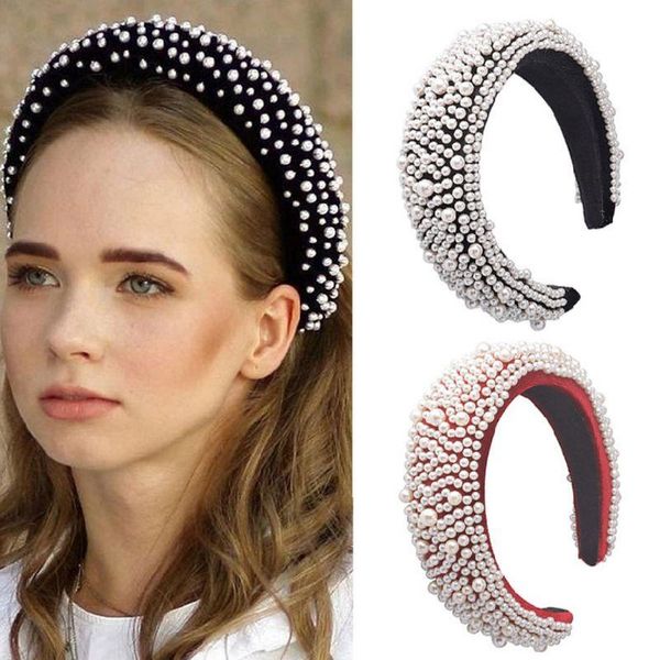 hair clips & barrettes women vintage full artificial pearl padded sponge headband elegant headdress, Golden;silver
hair clips & barrettes women vintage full artificial pearl padded sponge headband elegant headdress, Golden;silver