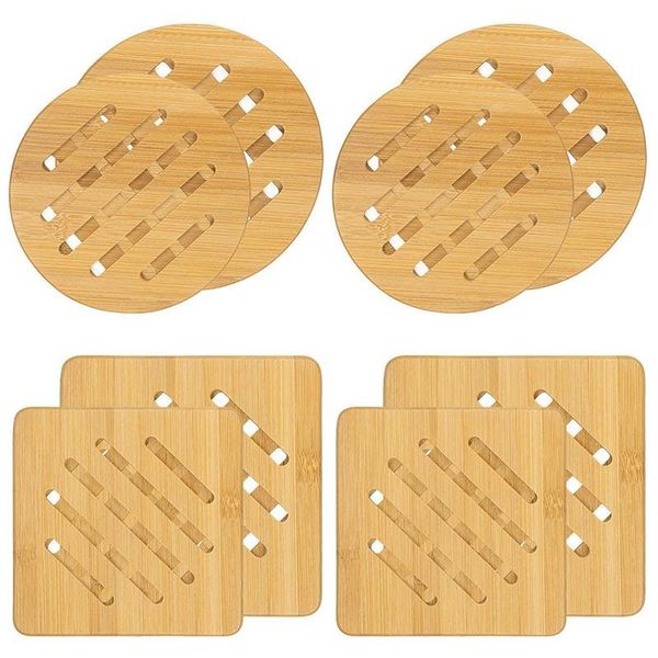 mats & pads 8 pcs bamboo trivets -bamboo trivet with non-slip heat resistant pads,for dishes pot bowl teapots
mats & pads 8 pcs bamboo trivets -bamboo trivet with non-slip heat resistant pads,for dishes pot bowl teapots