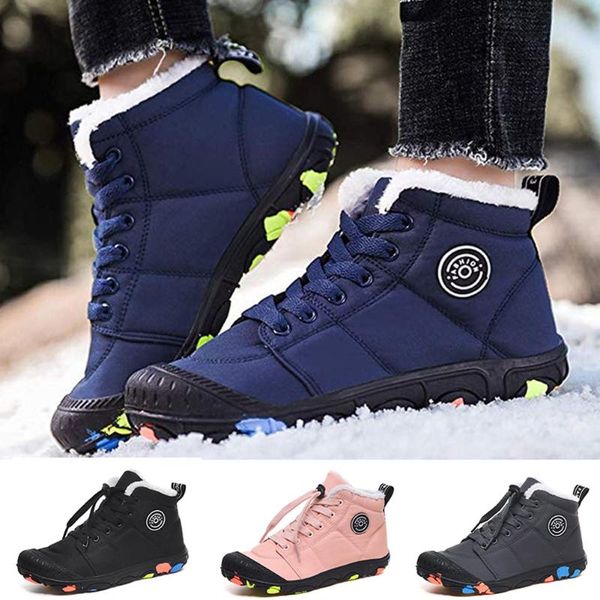 boots boys girls walking shoes winter kids trekking warm padded outdoor camping non-slip, Black
boots boys girls walking shoes winter kids trekking warm padded outdoor camping non-slip, Black