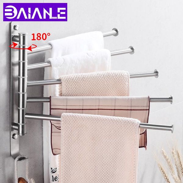 towel bar stainless steel bathroom towel rack hanging holder wall mounted rotating rail hanger with hook bathroom shelf
towel bar stainless steel bathroom towel rack hanging holder wall mounted rotating rail hanger with hook bathroom shelf