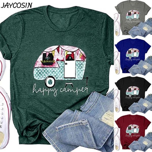 women's t-shirt jaycosin women funny letter car printed happy camper cute summer casual graphic camping tee shirts t-shirts, White
women's t-shirt jaycosin women funny letter car printed happy camper cute summer casual graphic camping tee shirts t-shirts, White