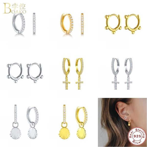 hoop & huggie boako s925 sterling silver earring zircon small hoops huggies loop for women jewelry accessory pendientes brincos, Golden;silver
hoop & huggie boako s925 sterling silver earring zircon small hoops huggies loop for women jewelry accessory pendientes brincos, Golden;silver