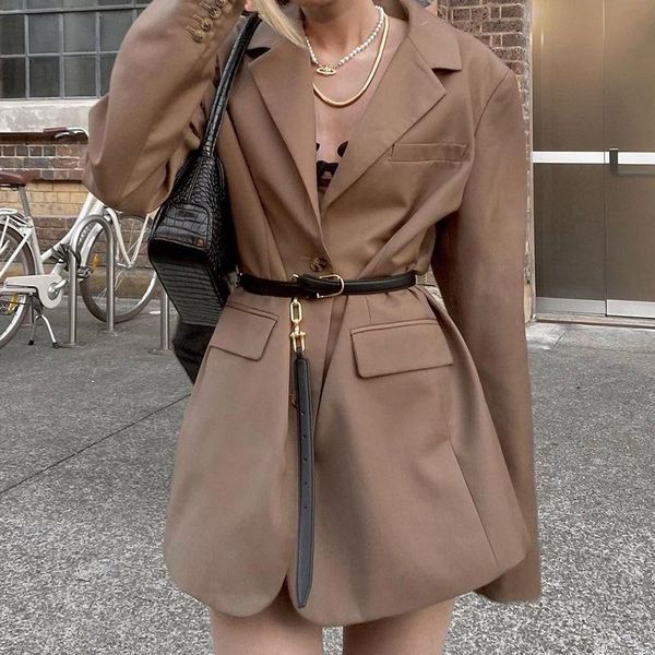 women's jackets women formal long blazers solid color sleeve loose style suit jacket, s/ m, Black;brown
women's jackets women formal long blazers solid color sleeve loose style suit jacket, s/ m, Black;brown