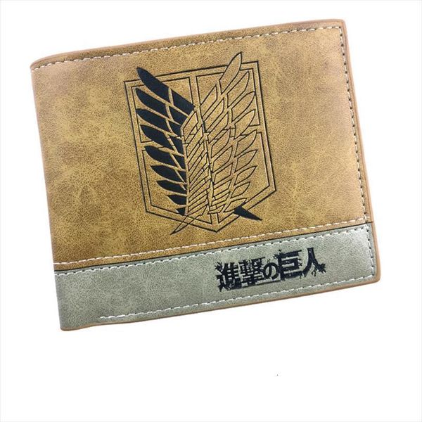 attack on titan scouting legion anime cartoon men wo boys girls short leather bi fold wallet purse money holder, Red;black 
attack on titan scouting legion anime cartoon men wo boys girls short leather bi fold wallet purse money holder, Red;black