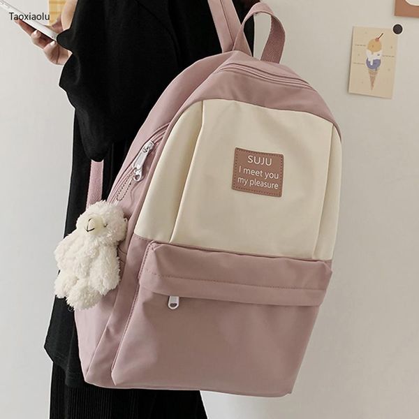 backpack classic waterproof women kawaii nylon girl school bag a rucksack for teenagers college bookbag female travel mochila
backpack classic waterproof women kawaii nylon girl school bag a rucksack for teenagers college bookbag female travel mochila