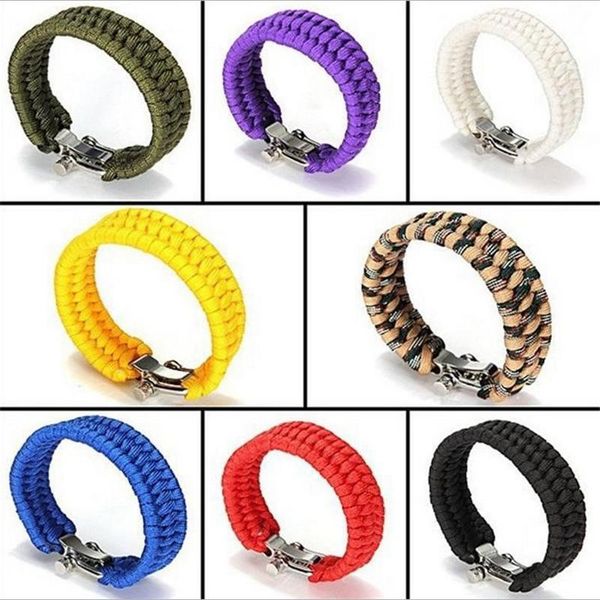 colorful camping hiking emergency tactical survival braided camp equipment rescue umbrella rope outdoor bracelets parachute cord
colorful camping hiking emergency tactical survival braided camp equipment rescue umbrella rope outdoor bracelets parachute cord