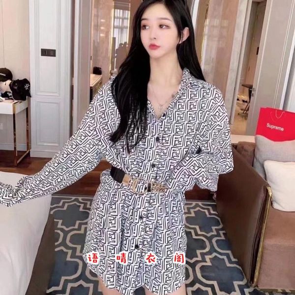 2021 spring and summer relaxed leisure trend printed women's shirt versatile medium length coat female letter sunscreen, White
2021 spring and summer relaxed leisure trend printed women's shirt versatile medium length coat female letter sunscreen, White
