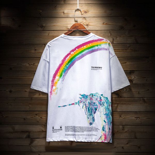 2021 new t camisa dos homens hip hop unicrnio tshirt streetwear vero legal arco-ris harajuku t-shirts manga curta camisetas roupas de rua qq, White;black
2021 new t camisa dos homens hip hop unicrnio tshirt streetwear vero legal arco-ris harajuku t-shirts manga curta camisetas roupas de rua qq, White;black