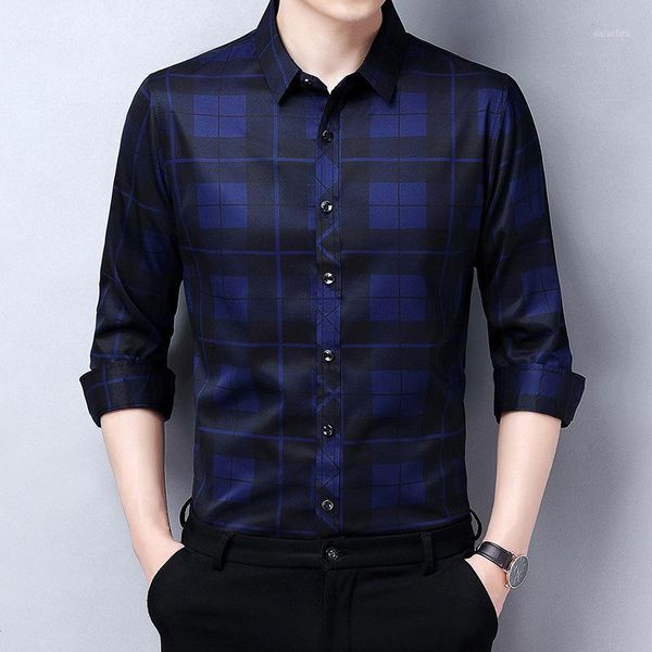 men's casual shirts mens long-sleeved spring and autumn thin section of young middle-aged business vintage shirt, White;black
men's casual shirts mens long-sleeved spring and autumn thin section of young middle-aged business vintage shirt, White;black