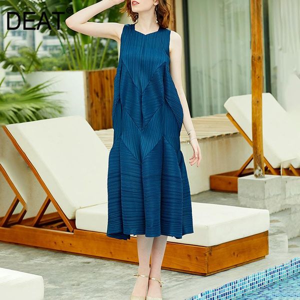 casual dresses deat pleated woman sleeveless dress bud design elegant slim halter elastic loose style 2021 summer 15ht089, Black;gray
casual dresses deat pleated woman sleeveless dress bud design elegant slim halter elastic loose style 2021 summer 15ht089, Black;gray