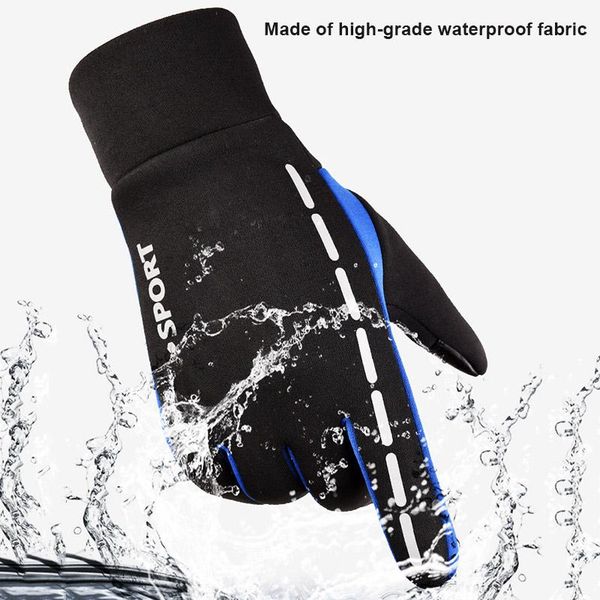 fingerless gloves 1 pair women men warm windproof waterproof for cycling climbing winter outdoor wml99, Blue;gray
fingerless gloves 1 pair women men warm windproof waterproof for cycling climbing winter outdoor wml99, Blue;gray